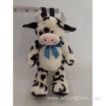 Plush cow bag stuffed animal bag